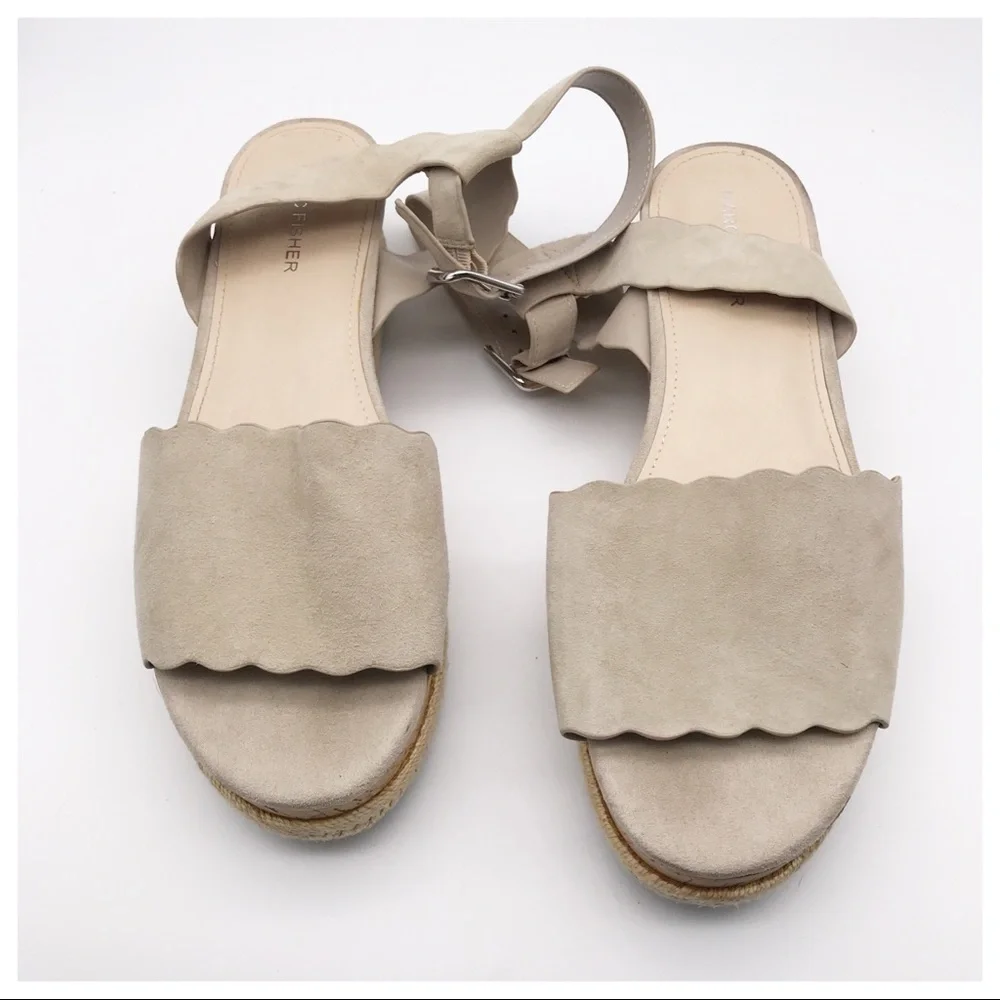 Marc Fisher Faithful‎ Platform Sandals Size 10